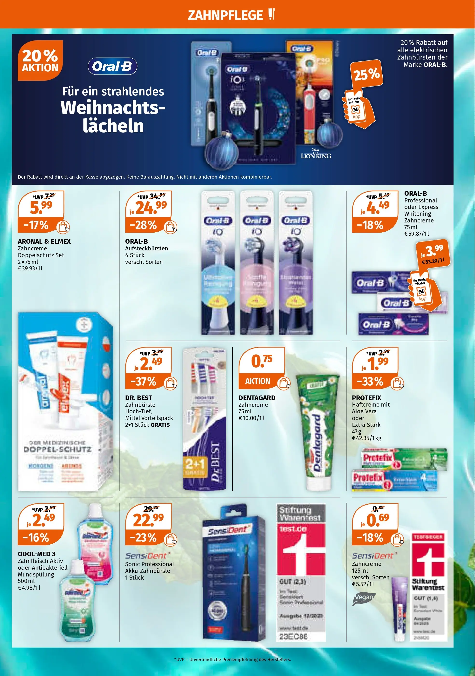 Müller - Müller: Last Minute Geschenkideen (ab 14.12.2025) zum Blättern | Seite: 7 | Produkte: Zahnbürste