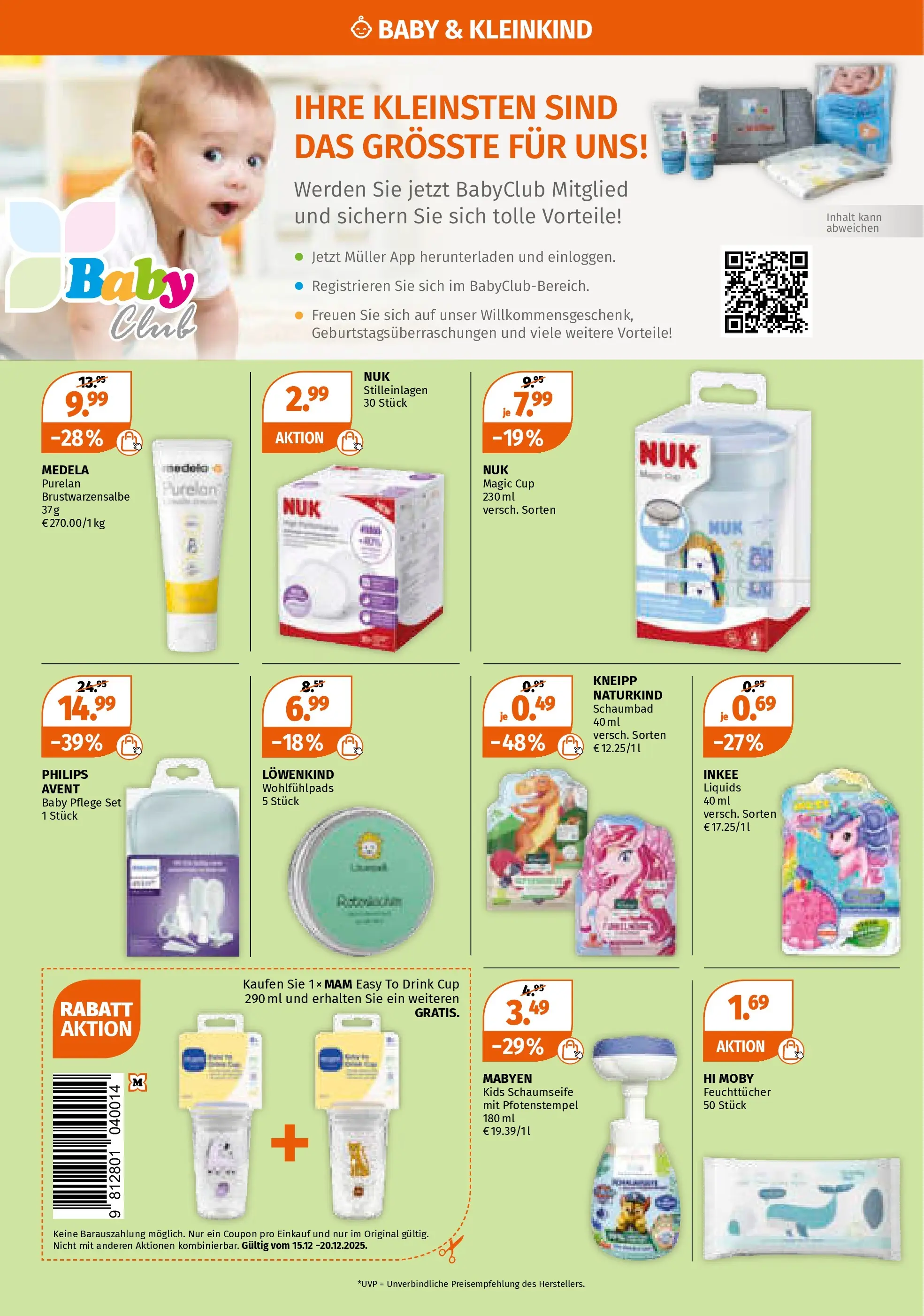 Müller - Müller: Last Minute Geschenkideen (ab 14.12.2025) zum Blättern | Seite: 14 | Produkte: Philips