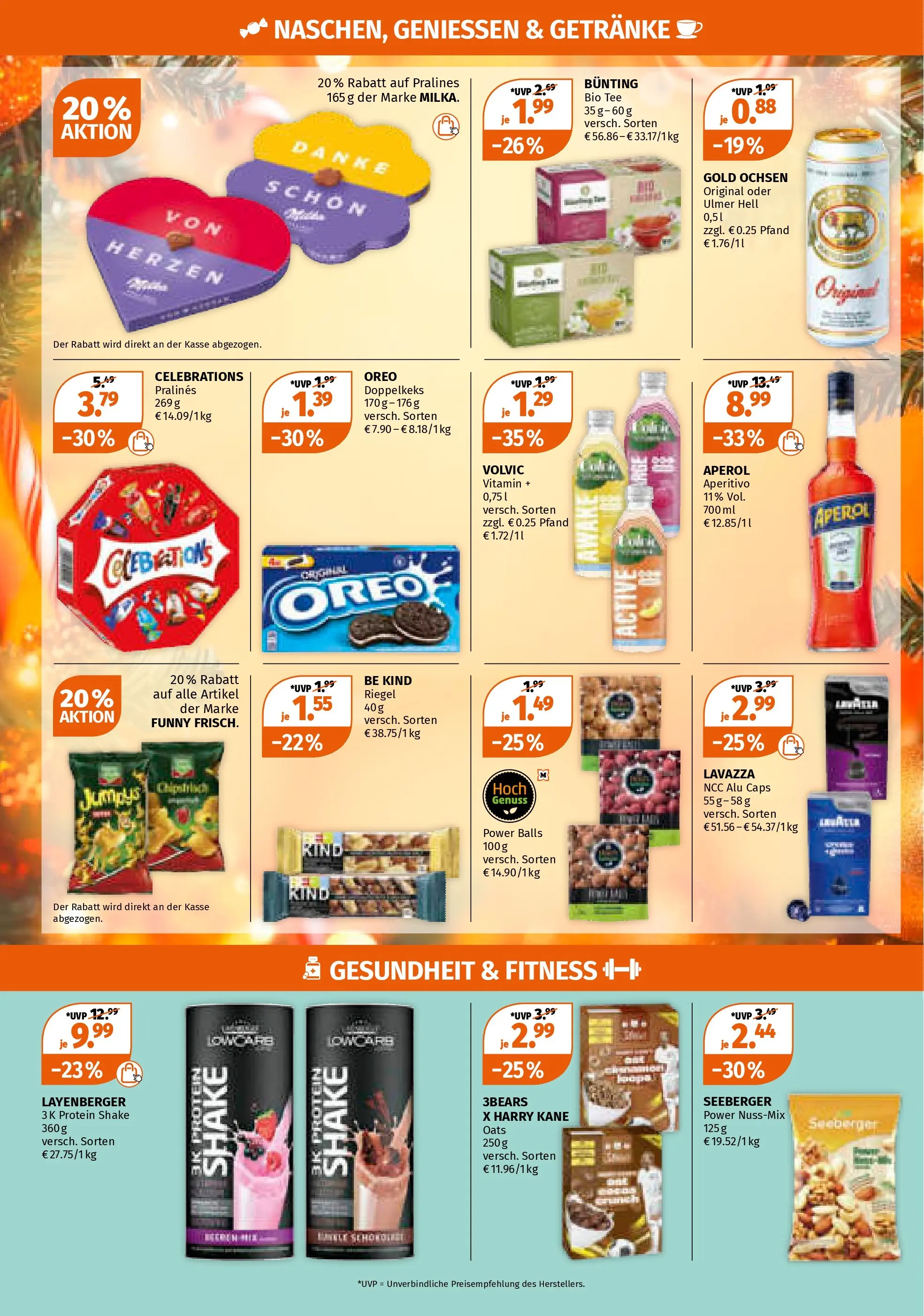 Müller - Müller: Last Minute Geschenkideen (ab 14.12.2025) zum Blättern | Seite: 16 | Produkte: Lavazza, Celebrations, Aperol, Tee