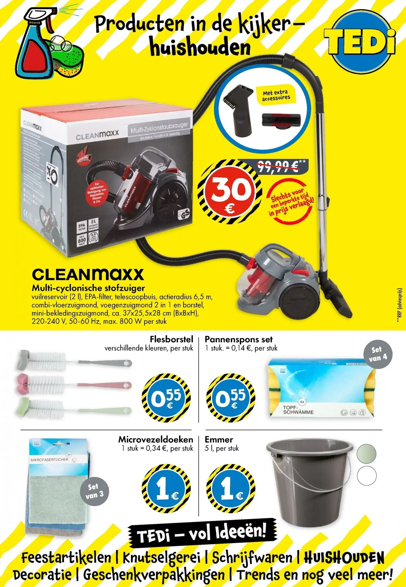 TEDi - TEDi folder tot 21.12.2025 vanaf 14/12/2025 | Pagina: 6 | Producten: Stofzuiger, Feestartikelen