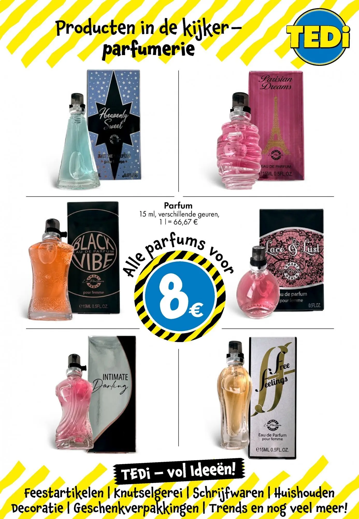 TEDi - TEDi folder tot 21.12.2025 vanaf 14/12/2025 | Pagina: 12 | Producten: Parfums, Parfum, Feestartikelen