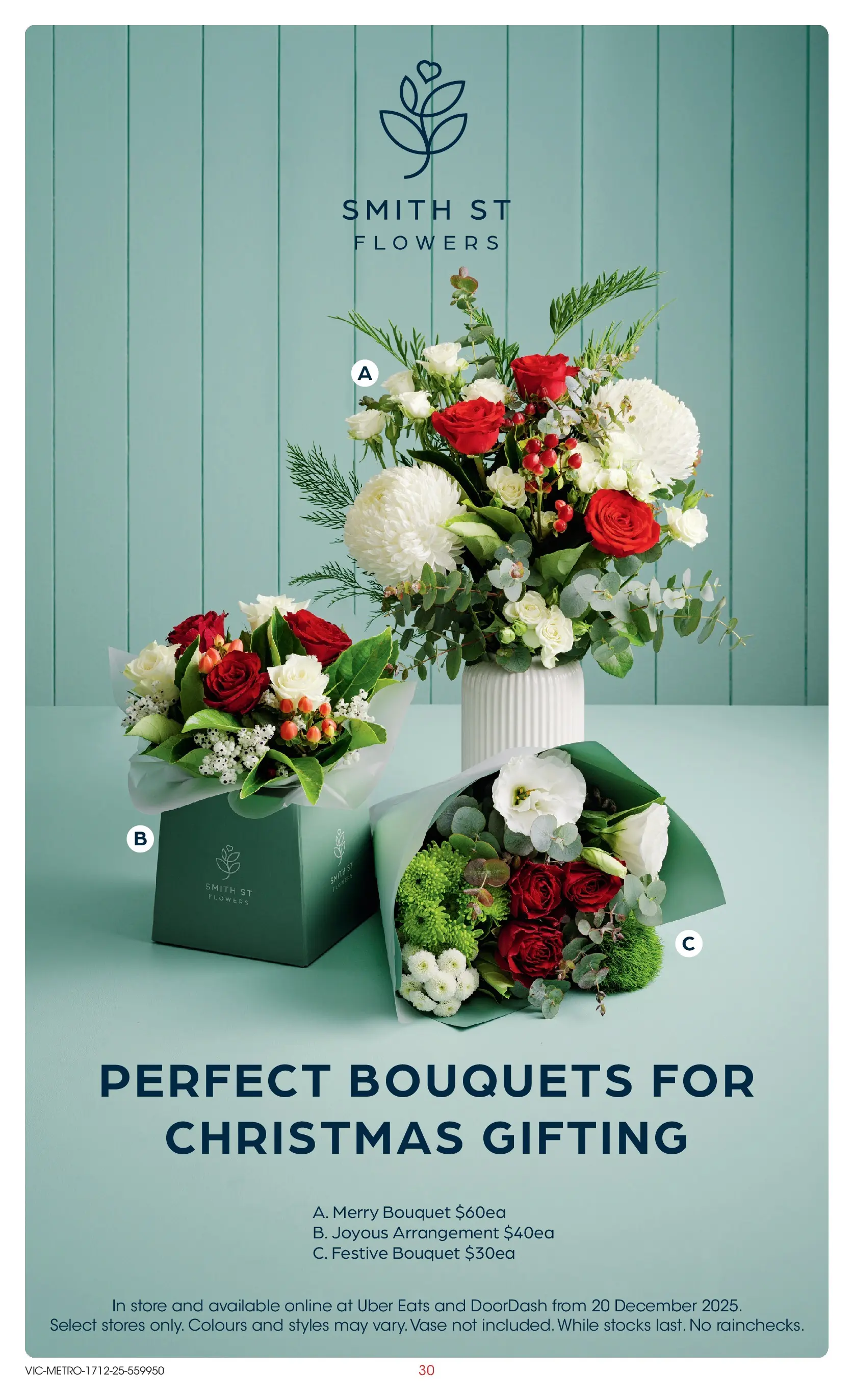 ﻿Coles catalogue valid from 16/12/2025 > Online Australia | Page: 30 | Products: Vase