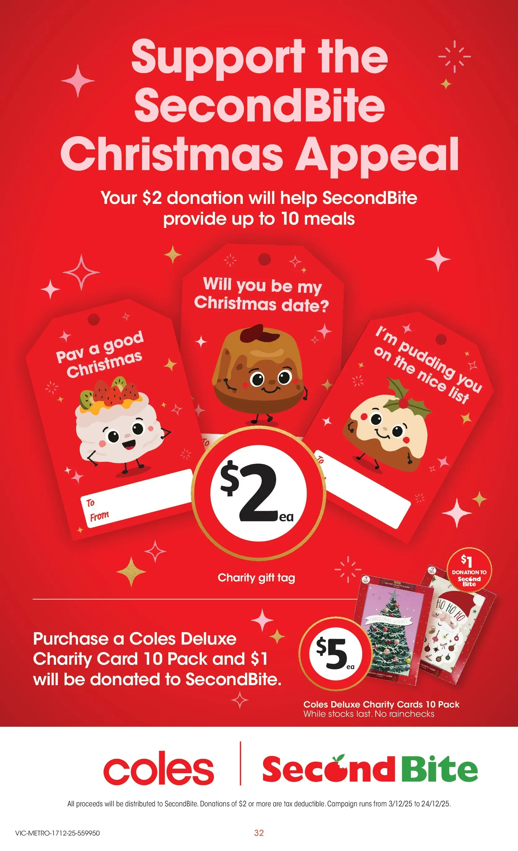 ﻿Coles catalogue valid from 16/12/2025 > Online Australia | Page: 32 | Products: Pudding, Date