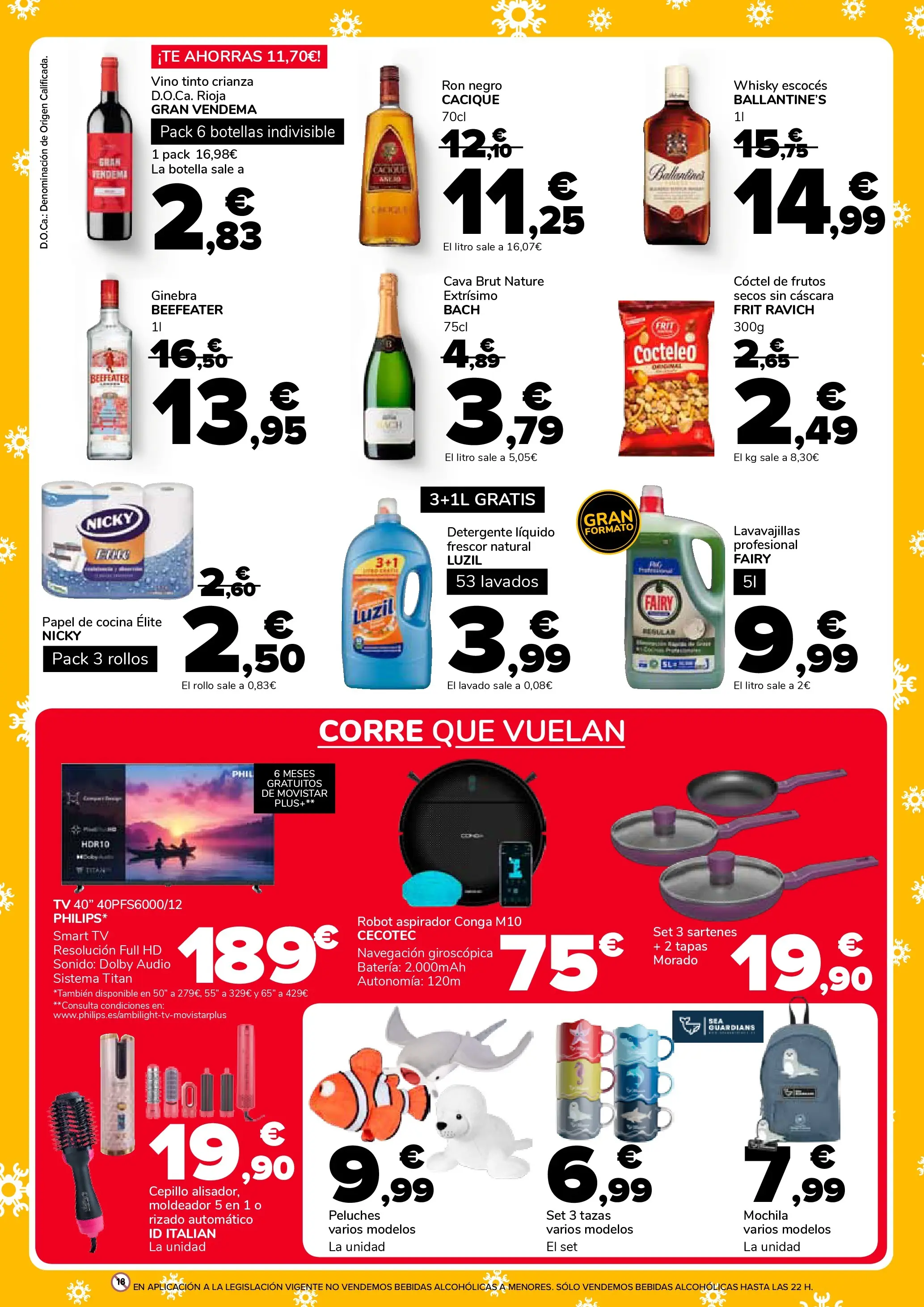 Supeco folleto 17/12/2025 - 31/12/2025 | Página: 3 | Productos: Detergente, Detergente líquido, Cocina, Robot