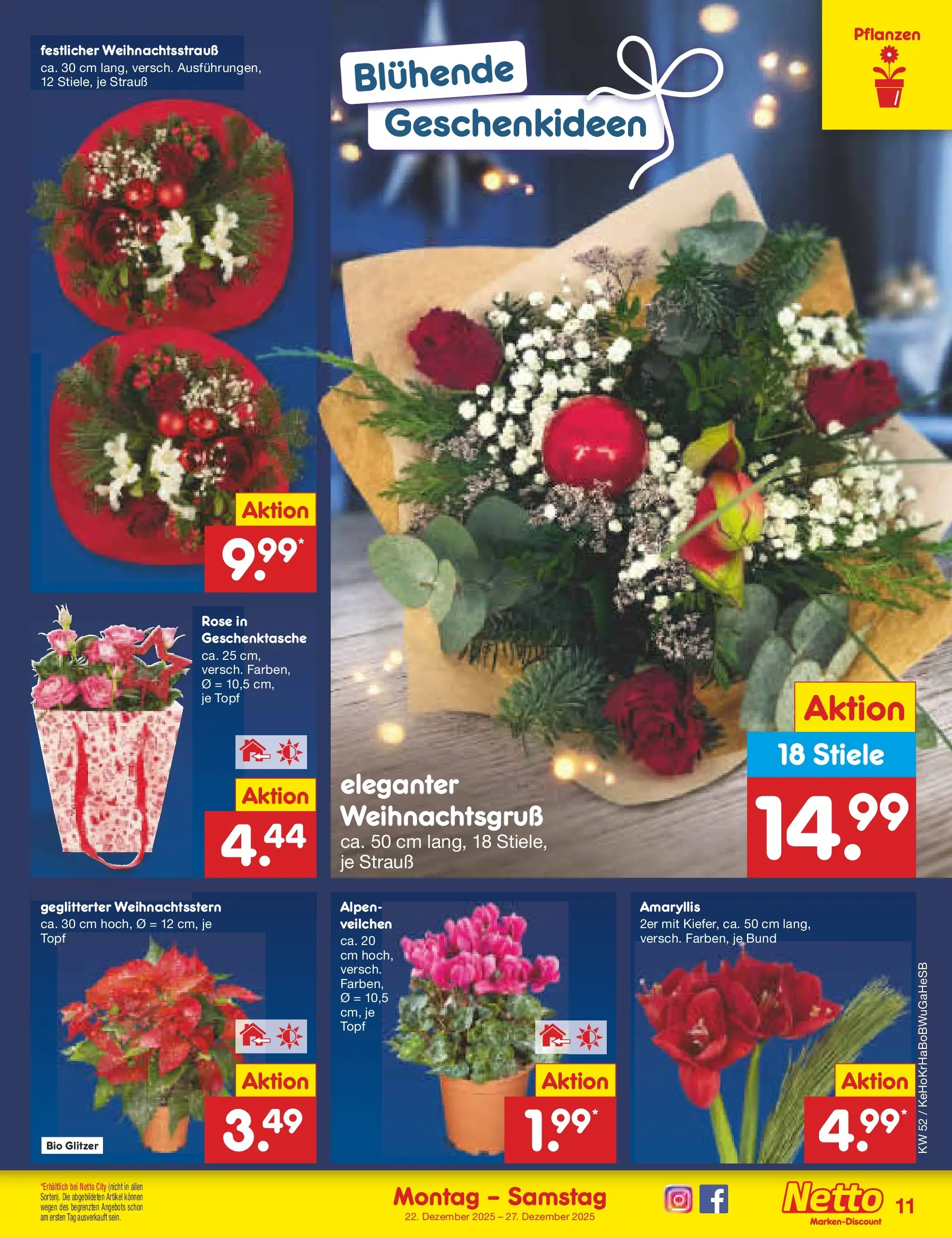 Netto Marken-Discount prospekt Stemwede-Dielingen	 (ab 21.12.2025) » Angebote | Seite: 11