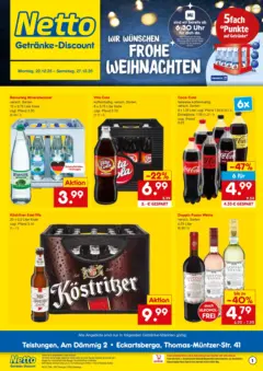 Netto Marken-Discount prospekt Eckartsberga	 ab 22.12.2025 gültig