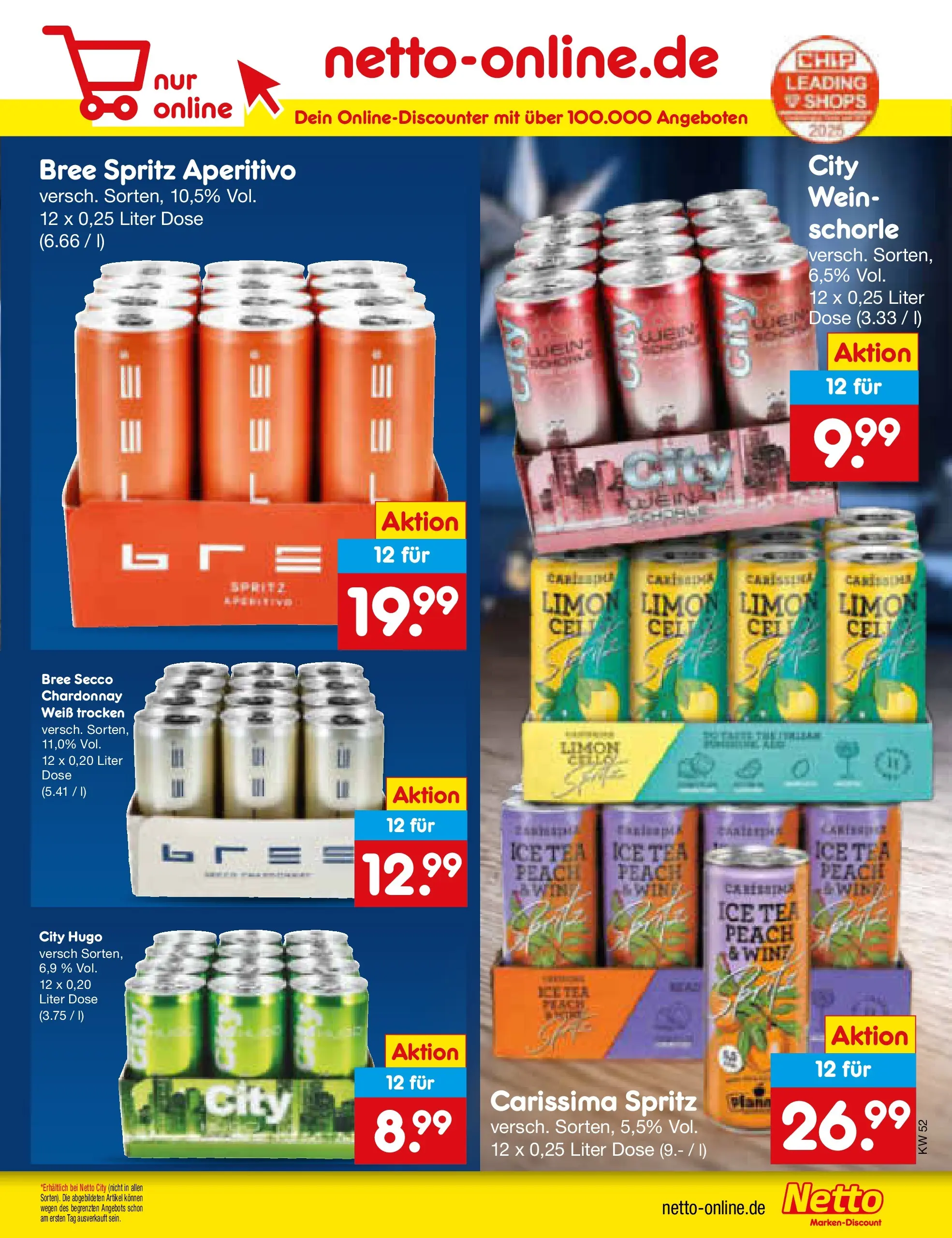 Netto Marken-Discount prospekt Bitterfeld-Wolfen	 (ab 22.12.2025) » Angebote | Seite: 53 | Produkte: Bree, Wein, Hugo