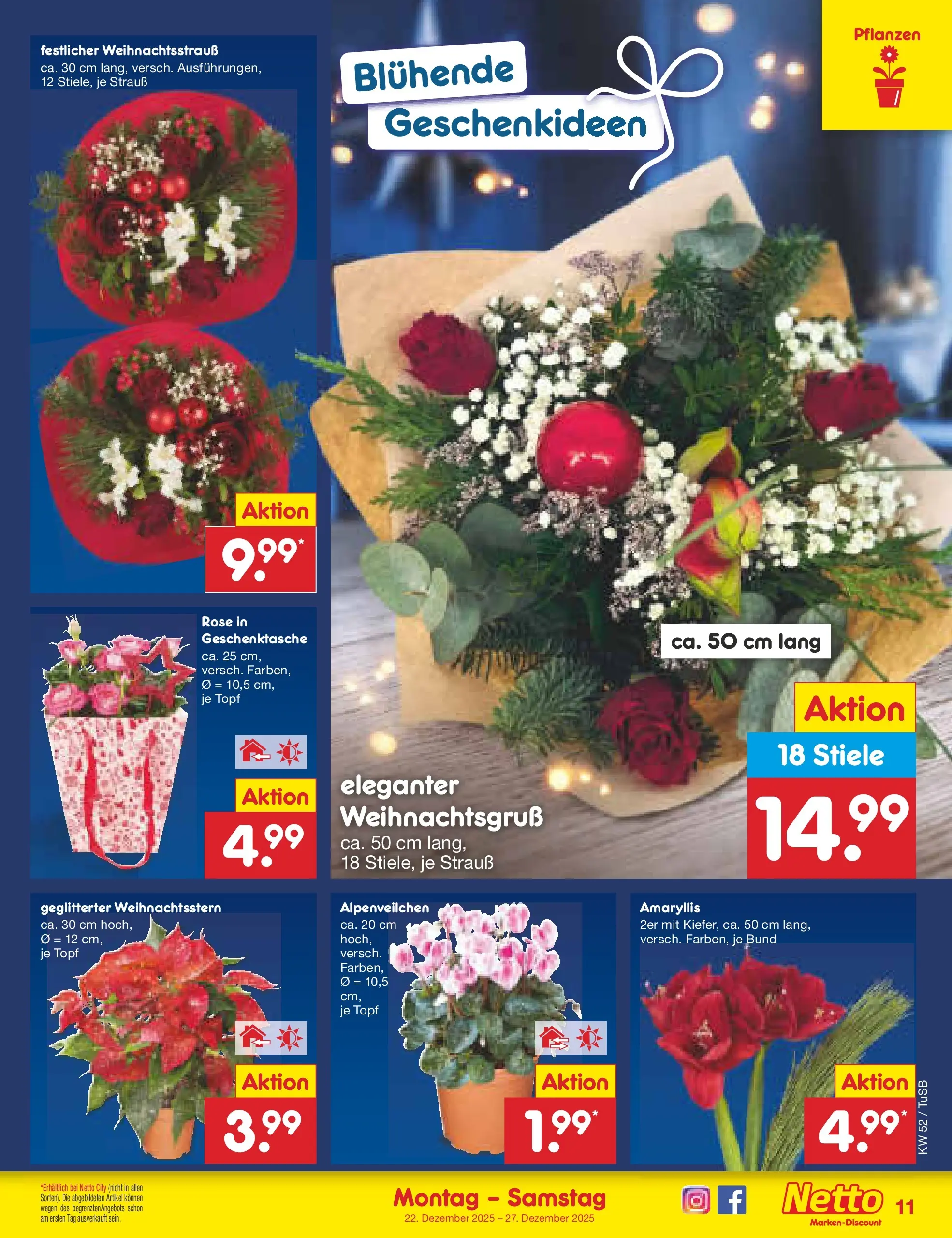 Netto Marken-Discount prospekt Lahr-Langenwinkel	 (ab 22.12.2025) » Angebote | Seite: 11