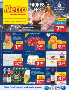 Netto Marken-Discount prospekt Regensburg ab 22.12.2025 gültig Netto Marken-Discount prospekt Regensburg ab 22.12.2025 gültig
