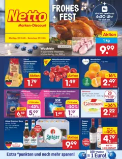 Netto Marken-Discount prospekt Kremmen	 ab 22.12.2025 gültig