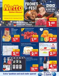 Netto Marken-Discount prospekt Ergolding ab 22.12.2025 gültig Netto Marken-Discount prospekt Ergolding ab 22.12.2025 gültig