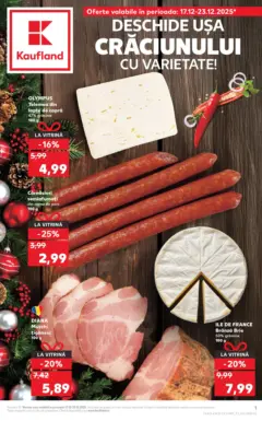 Ofertele Kaufland valabile de la 17.12.2025 Ofertele Kaufland valabile de la 17.12.2025