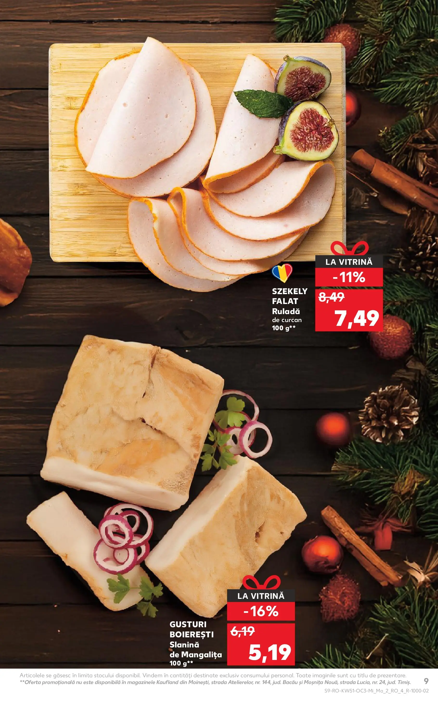 Catalog Kaufland - Comarnic 16.12.2025 - Revista si Oferta | Pagină: 9