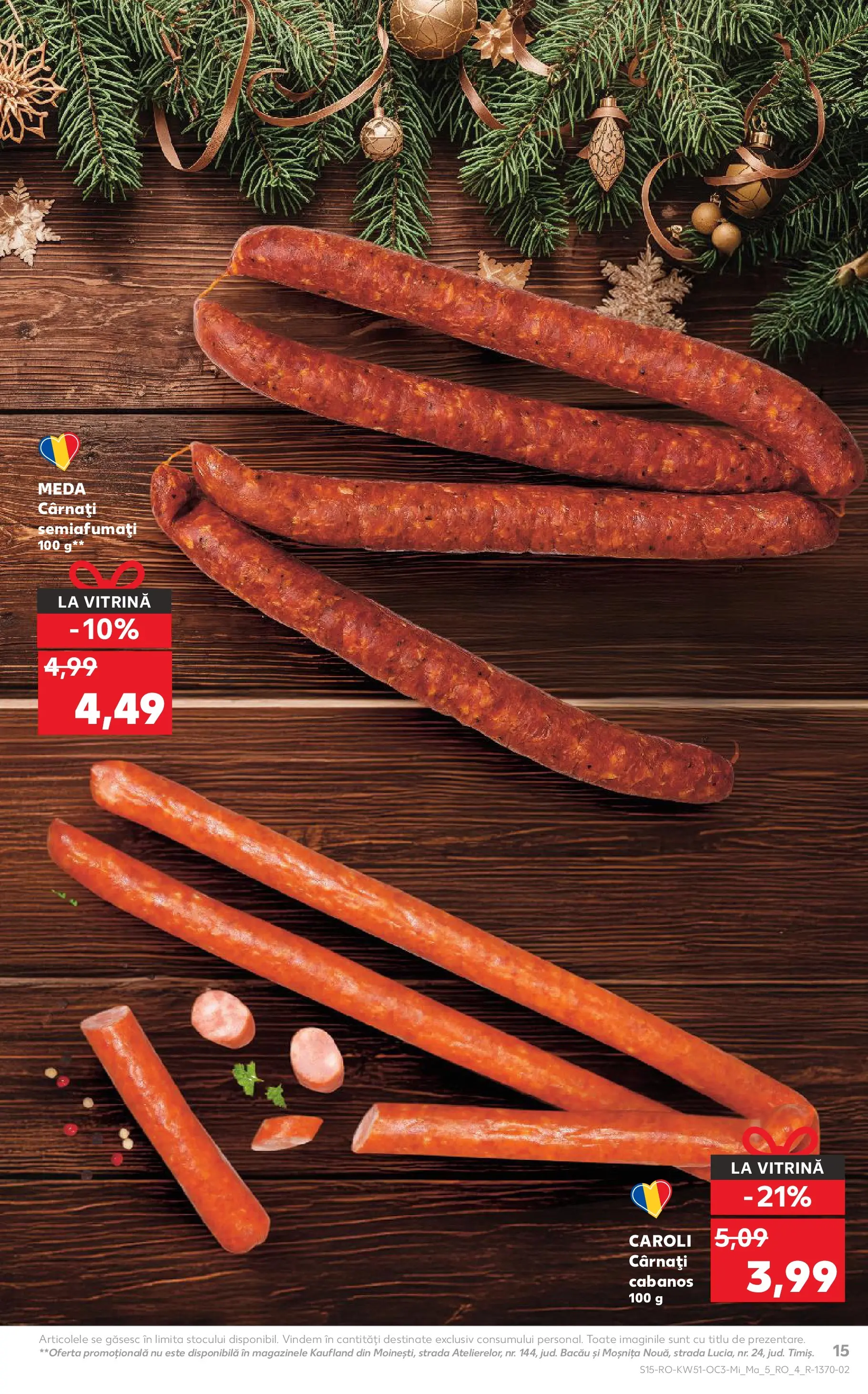 Catalog Kaufland - Comarnic 16.12.2025 - Revista si Oferta | Pagină: 15