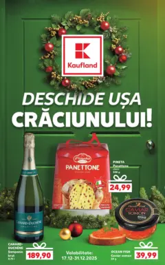 Ofertele Kaufland valabile de la 17.12.2025 Ofertele Kaufland valabile de la 17.12.2025