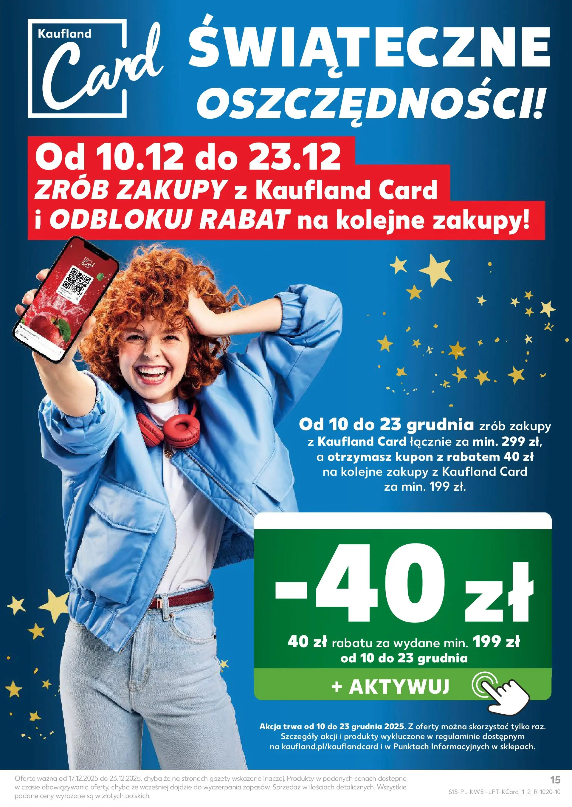 Kaufland gazetka od 17.12.2025 | Boże Narodzenie 🎄🎁 | Strona: 15