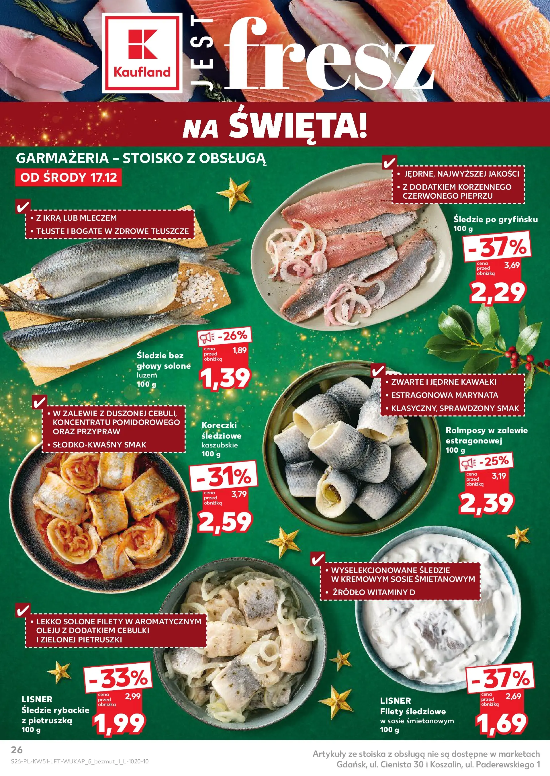 Kaufland gazetka od 17.12.2025 | Boże Narodzenie 🎄🎁 | Strona: 26 | Produkty: Pietruszka
