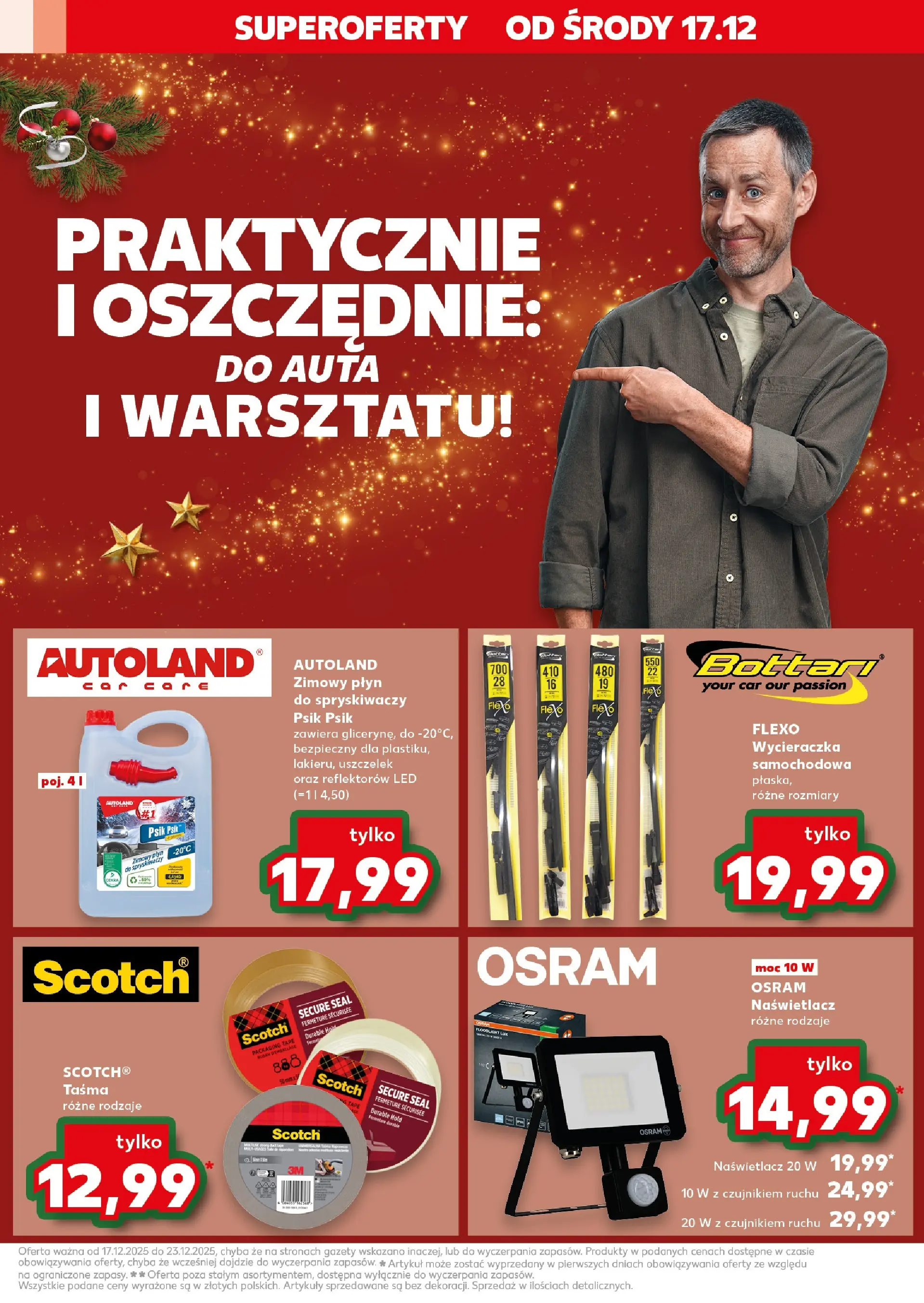 Kaufland gazetka od 17.12.2025 | Boże Narodzenie 🎄🎁 | Strona: 64 | Produkty: Wycieraczka
