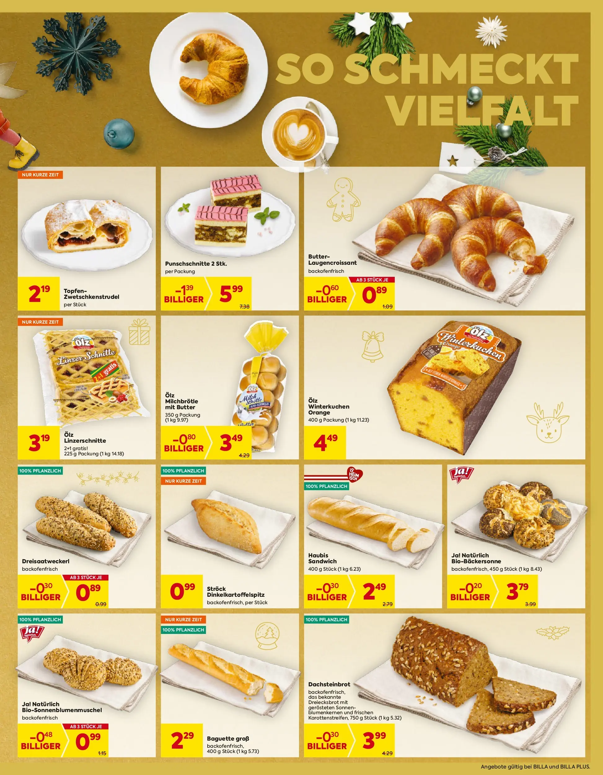 Billa Flugblatt - Wien ab 18.12.2025 - Angebote, Prospekt | Seite: 11 | Produkte: Jääkaappipakastin, Milch, Butter