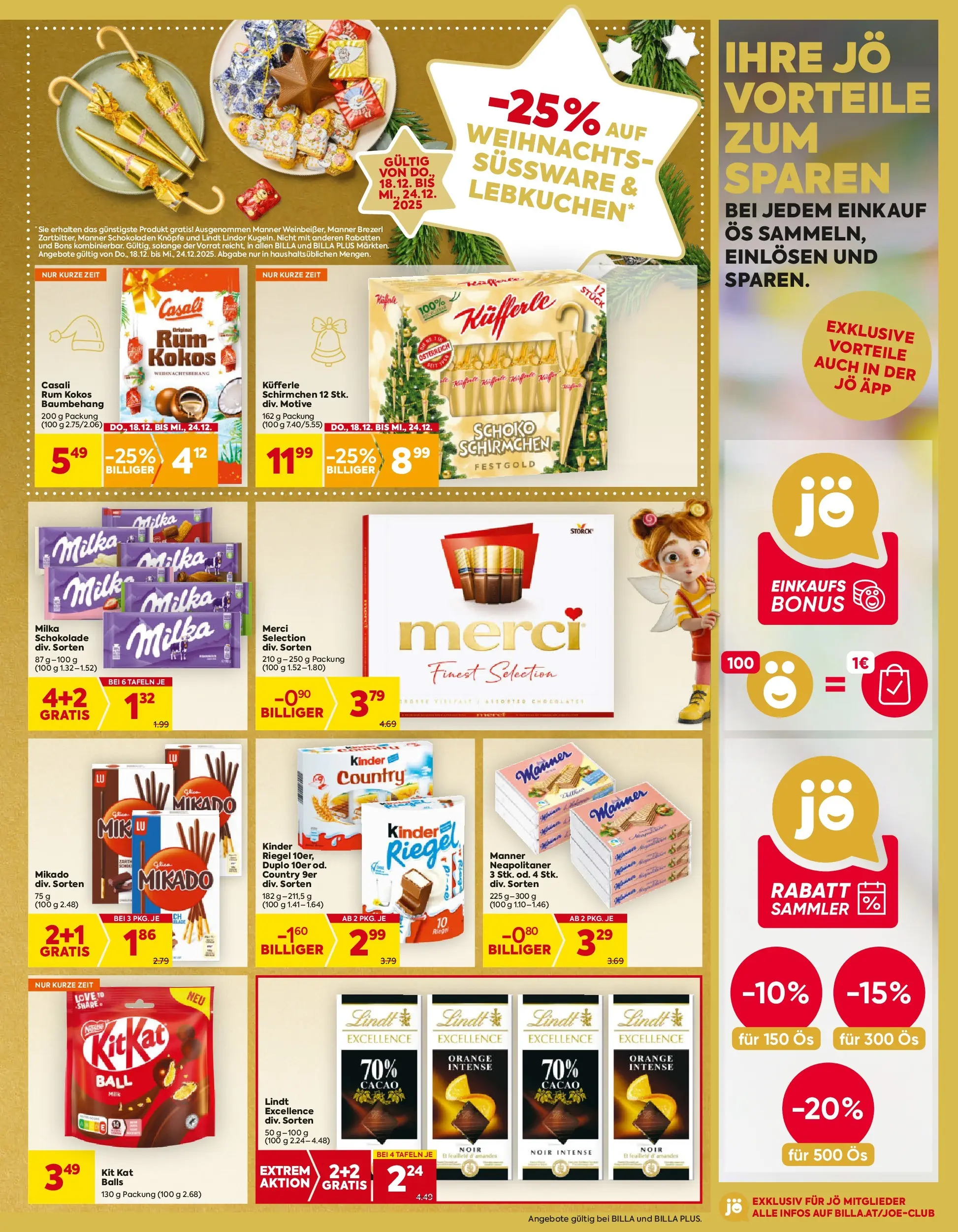 Billa Flugblatt - Wien ab 18.12.2025 - Angebote, Prospekt | Seite: 13 | Produkte: Schokolade