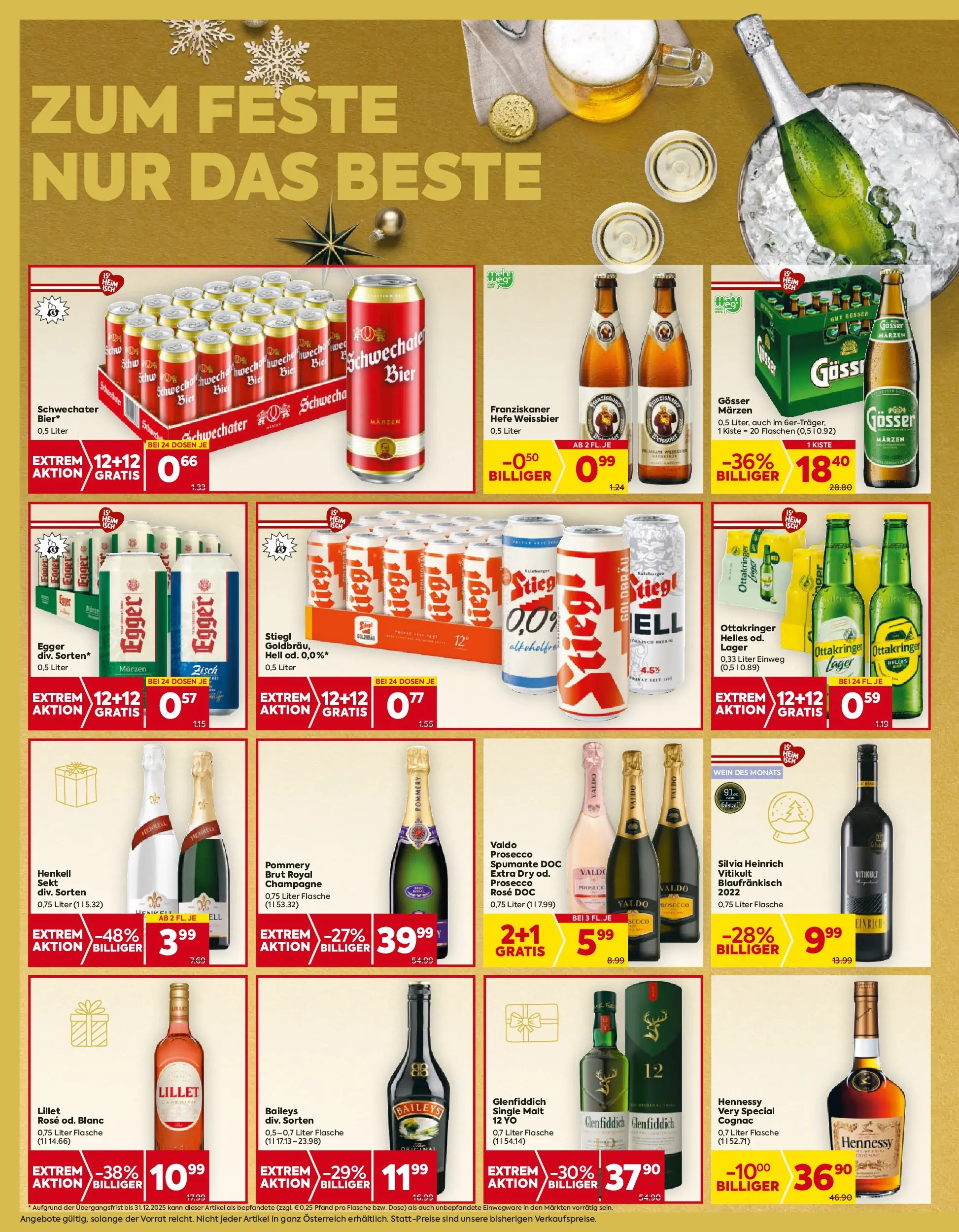 Billa Flugblatt - Wien ab 18.12.2025 - Angebote, Prospekt | Seite: 14 | Produkte: Wein, Bier