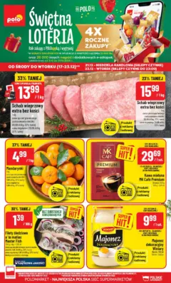 Pogląd oferty "POLOmarket Gazetka" - ważna od 17.12.2025 Pogląd oferty "POLOmarket Gazetka" - ważna od 17.12.2025