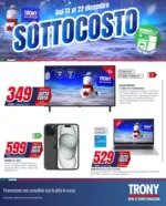 Trony Sottocosto - al 22.12.2025