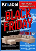 KREABEL La semaine black friday - au 31.12.2025