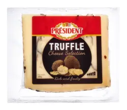 PRESIDENT Твърдо сирене с трюфел