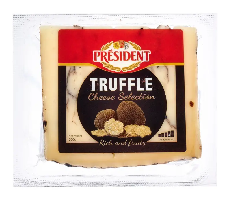 PRESIDENT Твърдо сирене с трюфел