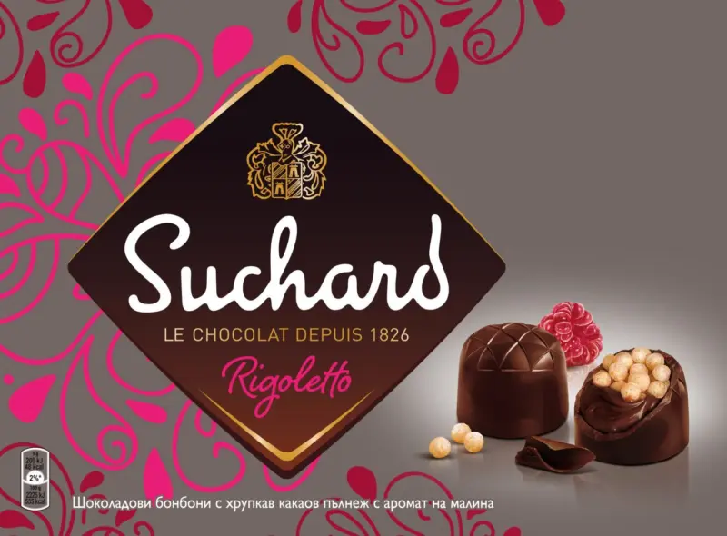 Suchard Шоколадови бонбони различни видове