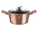 Kaufland хипермаркет BERLINGER HAUS Тенджера с капак Rose Gold &Oslash;24 см - до 21-12-25