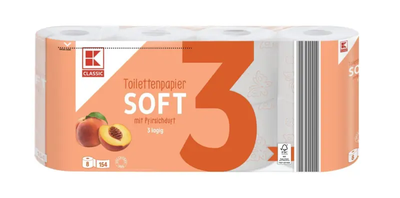 K-CLASSIC Tоалетна хартия трипластова