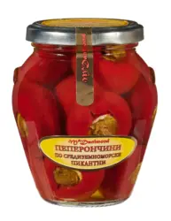 MERLINI DANIMOND Камбички, Зеленчуков триз Салата от печени чушки