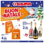 Sigma Buon Natale e Felice Anno Nuovo, Sigma - al 31.12.2025