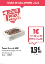 Promocash 1 jour prix produit - au 18.12.2025