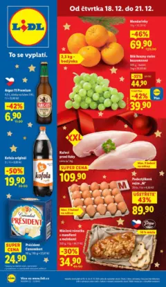Náhled letáku Lidl - Lidl leták do 21.12.2025 od 18.12.2025