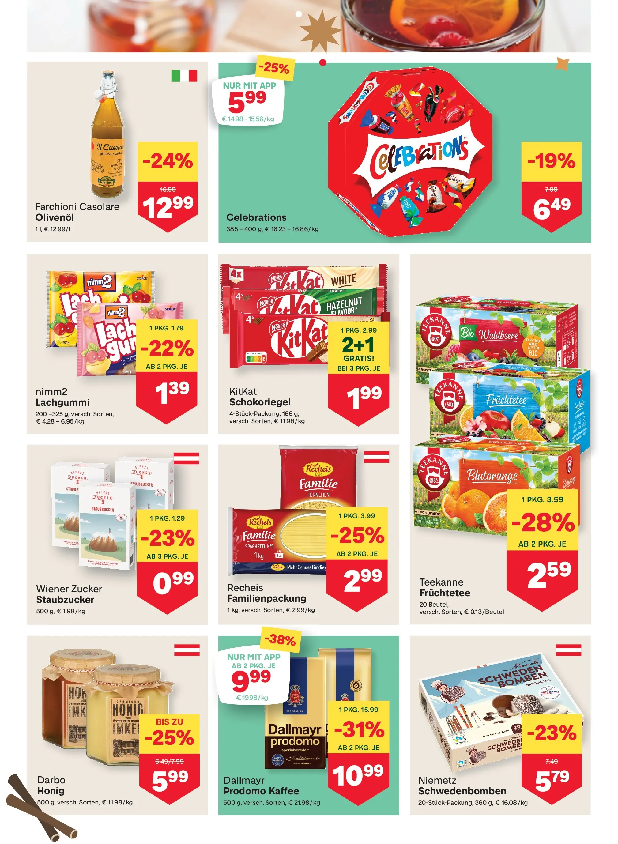 MPREIS Pfunds von 18.12.2025 - Aktuelle Angebote | Seite: 11 | Produkte: Zucker, Hajdina liszt, Kaffee