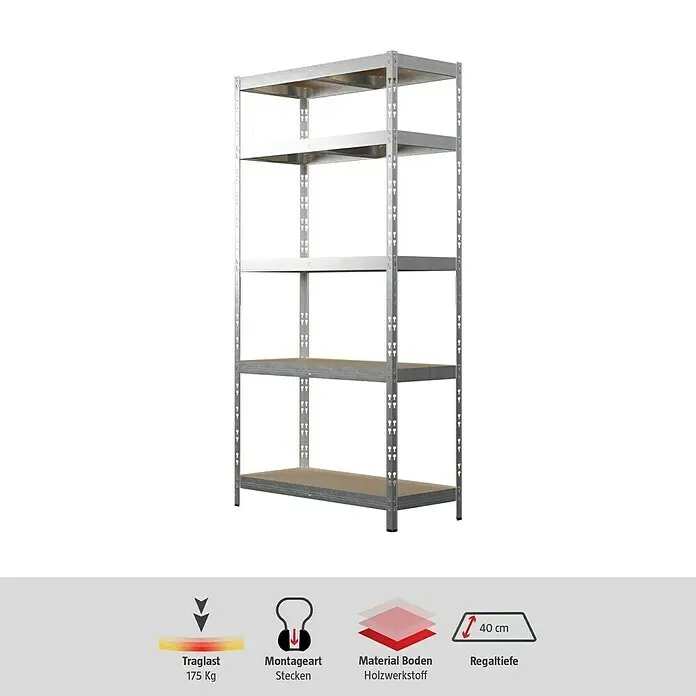 Regalux Schwerlastregal/-Werktisch
