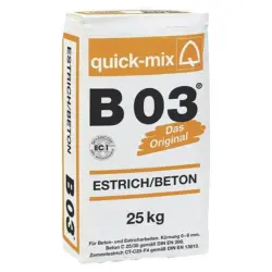 Quick-Mix Estrichbeton 'B03'*