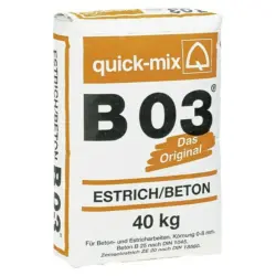 Quick-Mix Estrichbeton 'B03'*