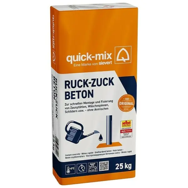 Quick-Mix Trockenbeton Ruck Zuck Beton*