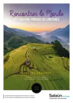 Sala&uuml;n Holidays Voyages et Escapades Groupes 2024-2025 - au 31.12.2025