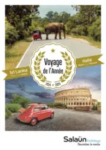 Sala&uuml;n Holidays Voyage de l'Ann&eacute;e 2024-2025 - au 31.12.2025