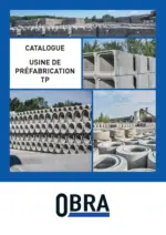 Chausson Mat&eacute;riaux CATALOGUE USINE DE PR&Eacute;FABRICATION TP - au 31.12.2025