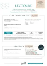 ValVital ValVital Fiche de r&eacute;servation Lectoure 2026 - au 01.01.2026