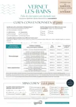 ValVital ValVital Fiche de r&eacute;servation Vernet-les-Bains 2026 - au 31.12.2025