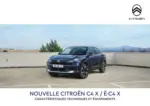 Citro&euml;n Citro&euml;n Nouvelle &euml;-C4 X Electrique Caract&eacute;ristiques - au 24.12.2025