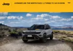 Jeep AVENGER 4XE THE NORTH FACE 1.2 TURBO T3 145 CH BVR6 - au 30.09.2026