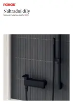 Ravak Vodovodn&iacute; baterie a doplňky 2025 &ndash; do 31.12.2025